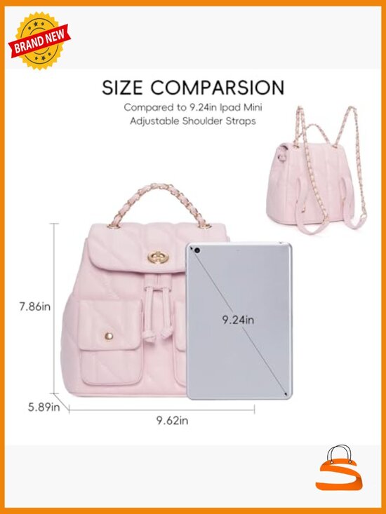 Convertible Crossbody Backpack Purse for Women Travel Bag